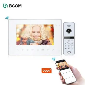 Smart Videyo Pòt Telefòn ak Kòd PIN